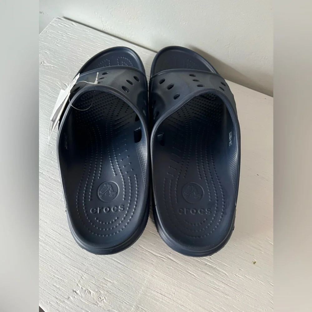 Crocs Unisex-Adult Baa Slide Sandals size 13